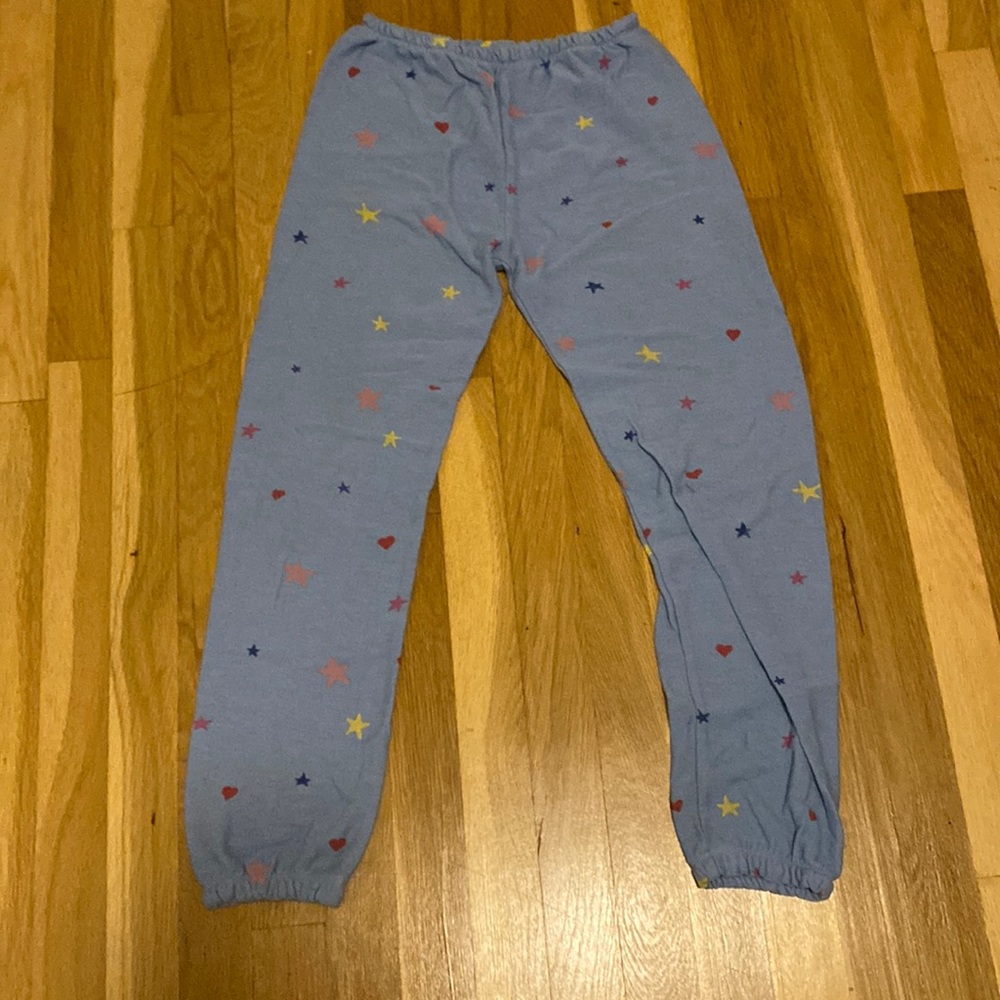 Blue kids chaser sweat pants